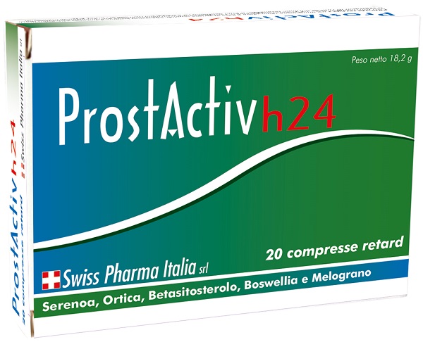 PROSTACTIV H24 20 COMPRESSE RETARD - Farmafamily.it
