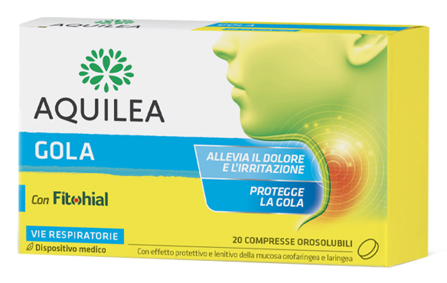 AQUILEA GOLA 20 COMPRESSE OROSOLUBILI - Farmafamily.it