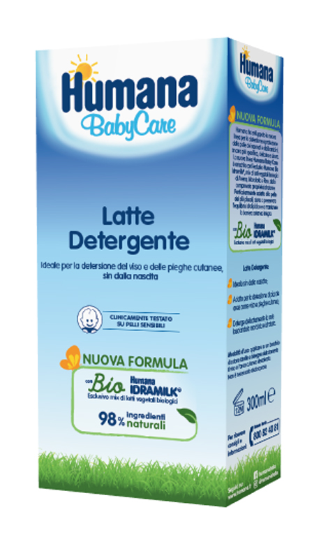 HUMANA BABY CARE LATTE DETERGENTE 300 ML - Farmafamily.it