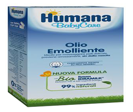 HUMANA BABY CARE OLIO EMOLLIENTE 250 ML - Farmafamily.it