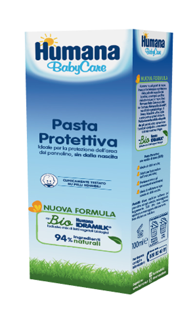 HUMANA BABY CARE PASTA TUBO 100 ML - Farmafamily.it