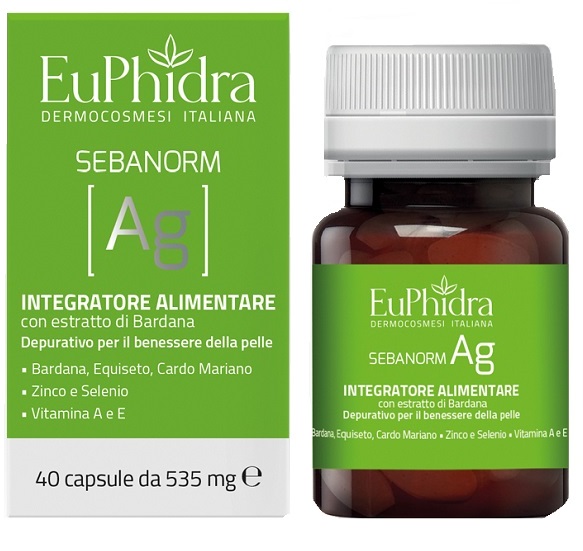 EUPHIDRA SEBANORM AG 40 CAPSULE - Farmafamily.it