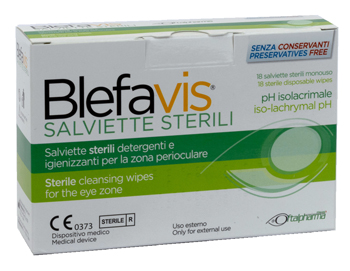 BLEFAVIS SALVIETTE STERILI 18 PEZZI - Farmafamily.it