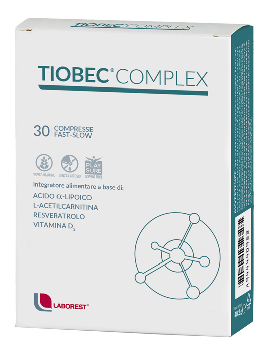 TIOBEC COMPLEX 30 COMPRESSE FAST SLOW - Farmafamily.it