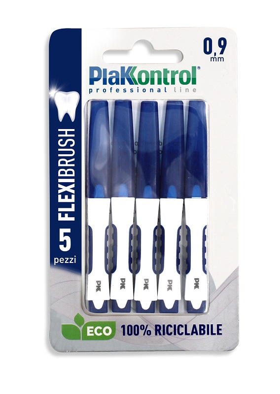 PLAKKONTROL FLEXIBRUSH SCOVOLINI INTERDENTALI 0,9 5 PEZZI - Farmafamily.it