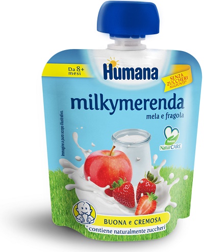 MILKYMERENDA MELA-FRAGOLA 100 G - Farmafamily.it