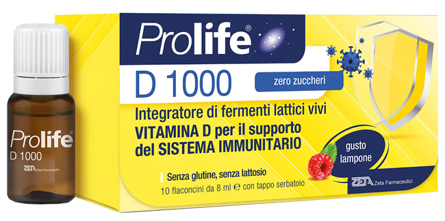 PROLIFE VITAMINA D 1000  80 ML  - Farmafamily.it
