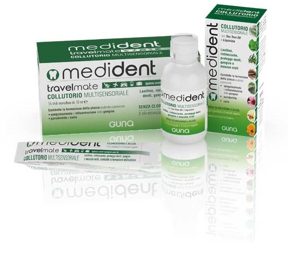MEDIDENT TRAVELMATE COLLUTORIO MULTISENSORIALE 15 STICK DA 10 ML - Farmafamily.it