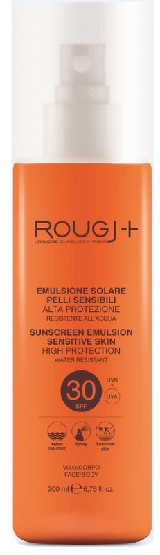 ROUGJ SOLARE SPF30 PELLI SENSIBILI 200 ML - Farmafamily.it