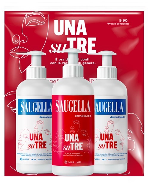 SAUGELLA 1 SU 3 BUNDLE DERMOLIQUIDO 3 X 200 ML - Farmafamily.it