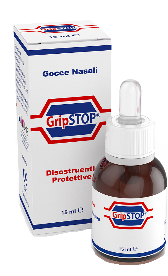 GOCCE NASALI GRIP STOP 15 ML - Farmafamily.it