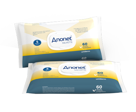 ANONET SALVIETTE 60 PEZZI - Farmafamily.it
