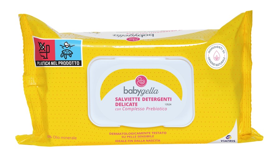 BABYGELLA PREBIOTIC SALVIETTINE 72 PEZZI - Farmafamily.it