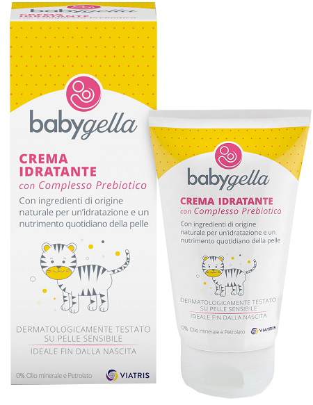 BABYGELLA PREBIOTIC CREMA IDRATANTE CORPO 100 ML - Farmafamily.it