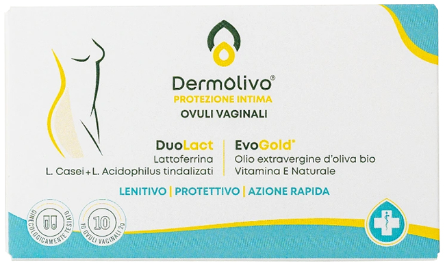 DERMOLIVO OVULI VAGINALI 10 PEZZI - Farmafamily.it