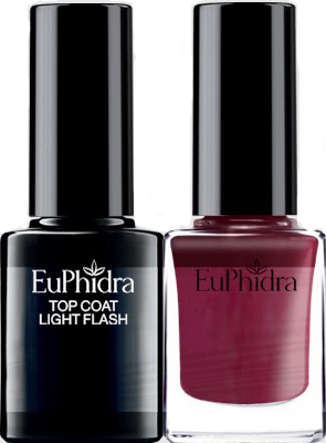 EUPHIDRA SMALTO SEMIPERM+TOP COAT LIGHT PROTETTIVO SP01 10 ML - Farmafamily.it