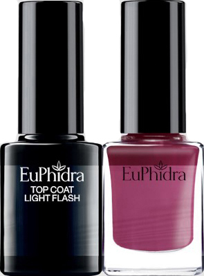 EUPHIDRA SMALTO SEMIPERM+TOP COAT LIGHT PROTETTIVO SP02 10 ML - Farmafamily.it