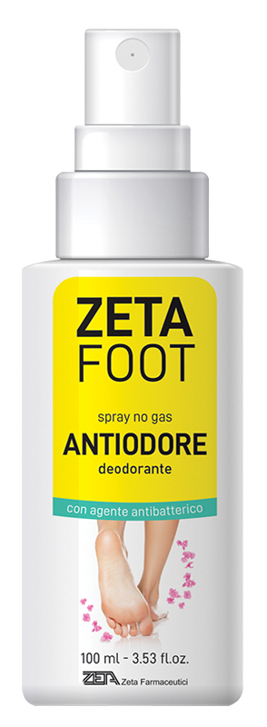 ZETAFOOT SPRAY ANTIODORE 100 ML - Farmafamily.it