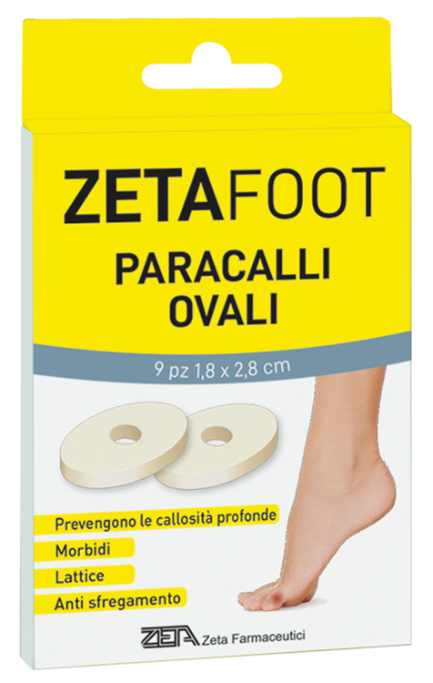 ZETAFOOT PARACALLO OVALE LATTICE 9 PEZZI - Farmafamily.it