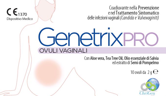 GENETRIX PRO 10 OVULI VAGINALI 2 G - Farmafamily.it