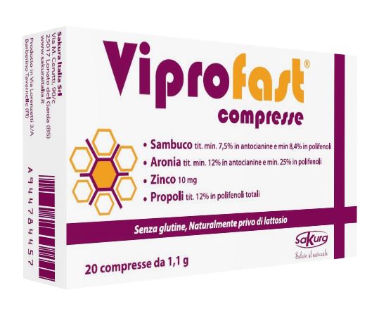 VIPROFAST 20 COMPRESSE - Farmafamily.it