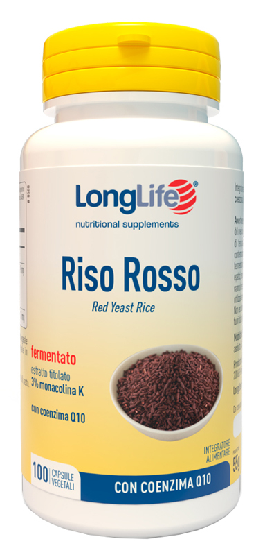 LONGLIFE RISO ROSSO 100 CAPSULE VEGETALI - Farmafamily.it