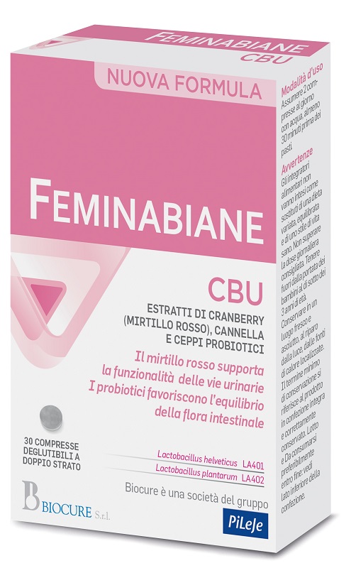 FEMINABIANE CBU 30 COMPRESSE - Farmafamily.it