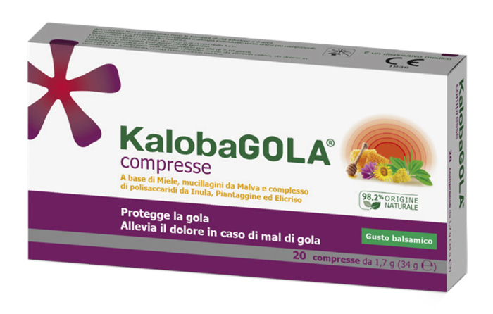 KALOBAGOLA 20 COMPRESSE BALSAMICO - Farmafamily.it