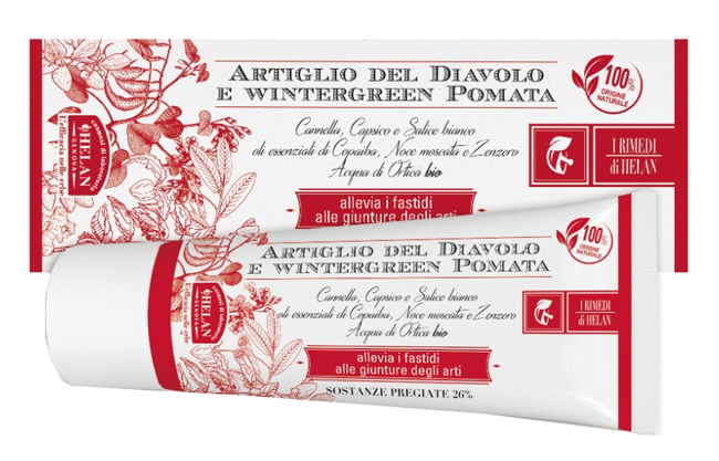 I RIMEDI DI HELAN ARTIGLIO DIAVOLO WINTERGREEN POMATA 75 ML - Farmafamily.it