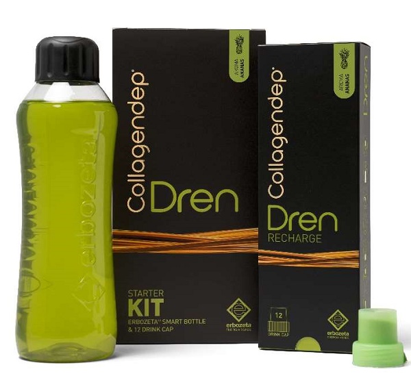 COLLAGENDEP DREN STARTER KIT 12 DRINK CAP + SMART BOTTLE - Farmafamily.it