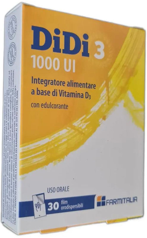DIDI3 1000 UI 30 FILM ORODISPERSIBILI - Farmafamily.it