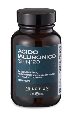 PRINCIPIUM ACIDO IALURONICO SKIN 120 60 COMPRESSE - Farmafamily.it
