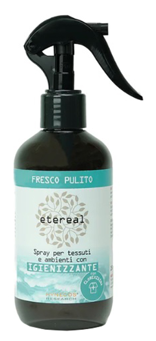 ETEREAL SPRAY PER TESSUTI E AMBIENTI IGIENIZZANTE FRESCO PULITO 250 ML - Farmafamily.it