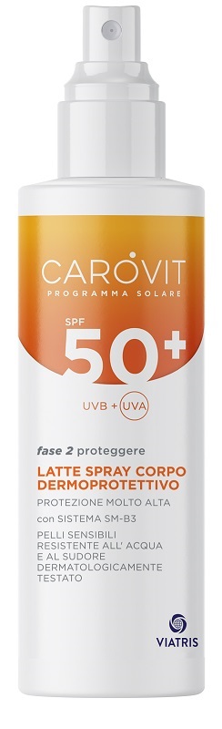 CAROVIT PROGRAMMA SOLARE LATTE CORPO SPF50+ 200 ML - Farmafamily.it