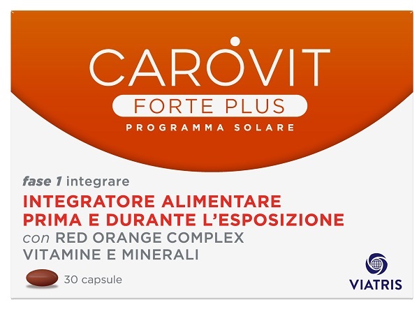CAROVIT FORTE PLUS PROGRAMMA SOLARE 30 CAPSULE - Farmafamily.it