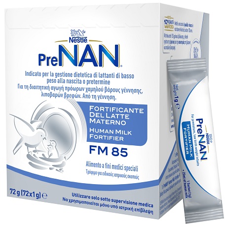 PRENAN FORTIFICANTE DEL LATTE MATERNO FM85 72 BUSTINE X 1 G - Farmafamily.it