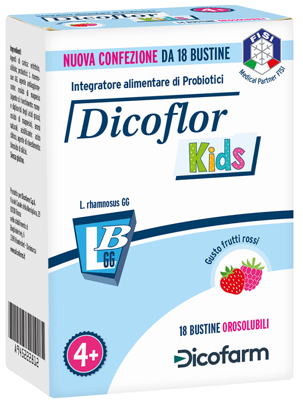 DICOFLOR KIDS 18 BUSTINE - Farmafamily.it