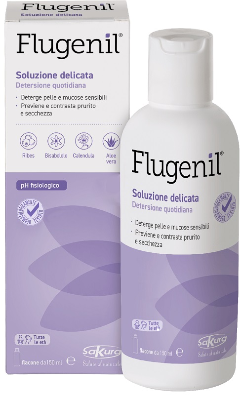 FLUGENIL SOLUZIONE INTIMA DELICATA 150 ML - Farmafamily.it