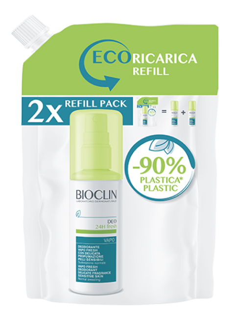 BIOCLIN DEO 24H FRESH VAPO RICARICA 200 ML - Farmafamily.it