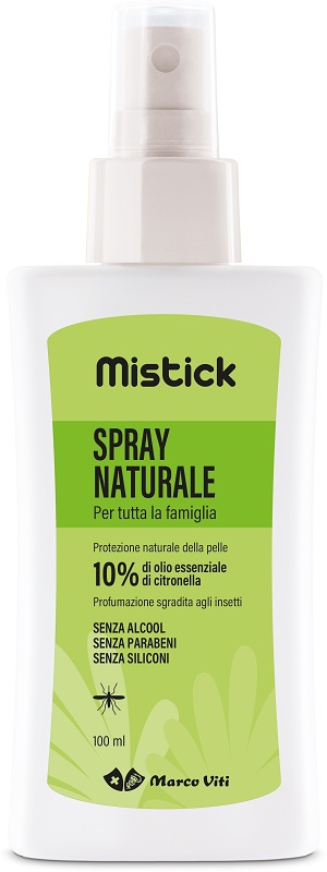 MISTICK ANTIZANZARA NATURALE 100 ML - Farmafamily.it