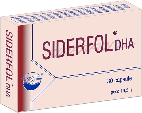 SIDERFOL DHA 30 CAPSULE - Farmafamily.it