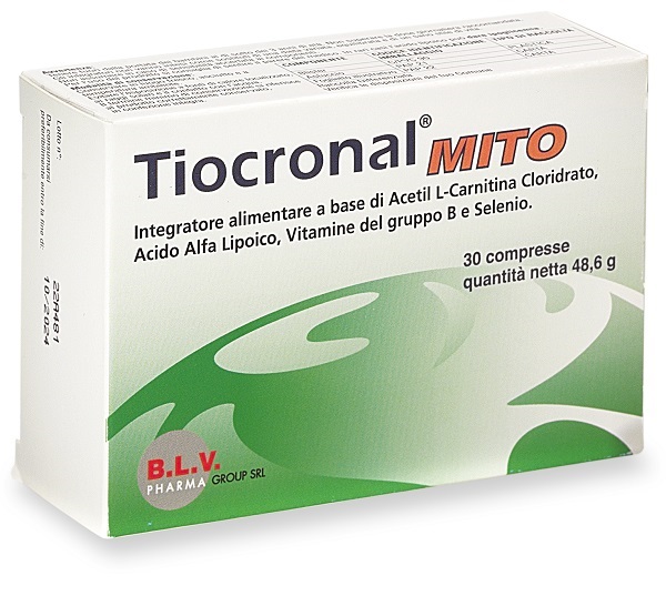 TIOCRONAL MITO 30 COMPRESSE - Farmafamily.it