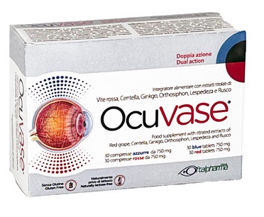 OCUVASE 30 + 30 COMPRESSE - Farmafamily.it