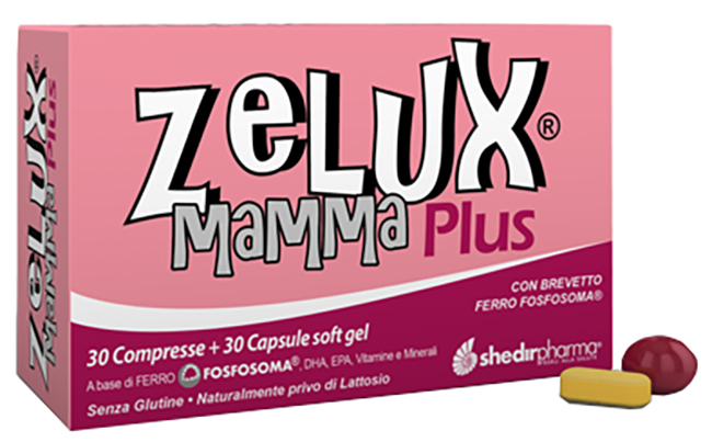 ZELUX MAMMA PLUS 30 COMPRESSE + 30 CAPSULE SOFT GEL - Farmafamily.it
