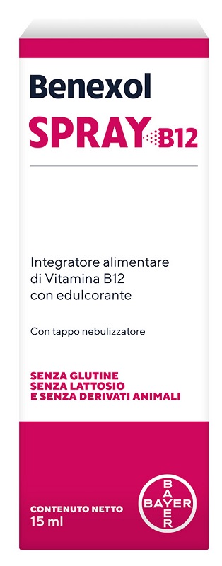 BENEXOL SPRAY B12 15 ML - Farmafamily.it