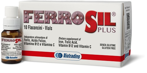 FERROSIL PLUS 10 FLACONCINI - Farmafamily.it