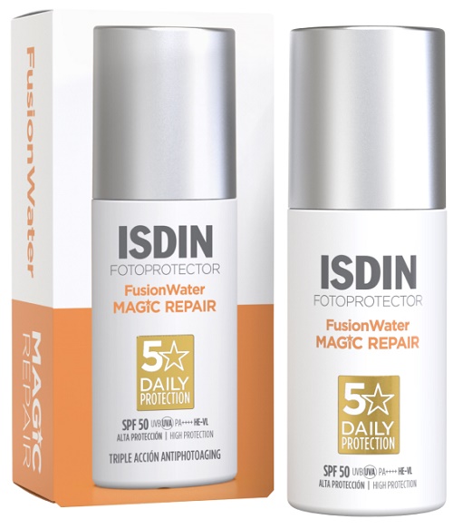 FOTOPROTECTOR FUSIONWATER MAGIC REPAIR SPF 50 50 ML - Farmafamily.it