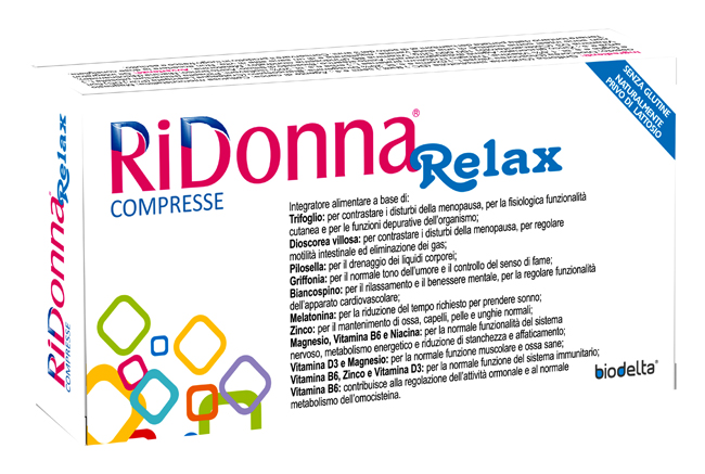 RIDONNA RELAX 30 COMPRESSE - Farmafamily.it