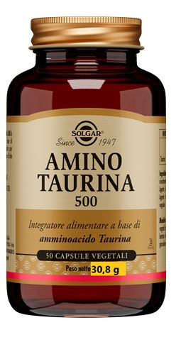 AMINO TAURINA 500 50 CAPSULE VEGETALI - Farmafamily.it