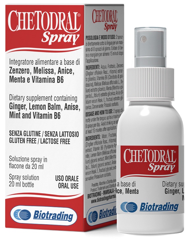 CHETODRAL SPRAY 20 ML - Farmafamily.it